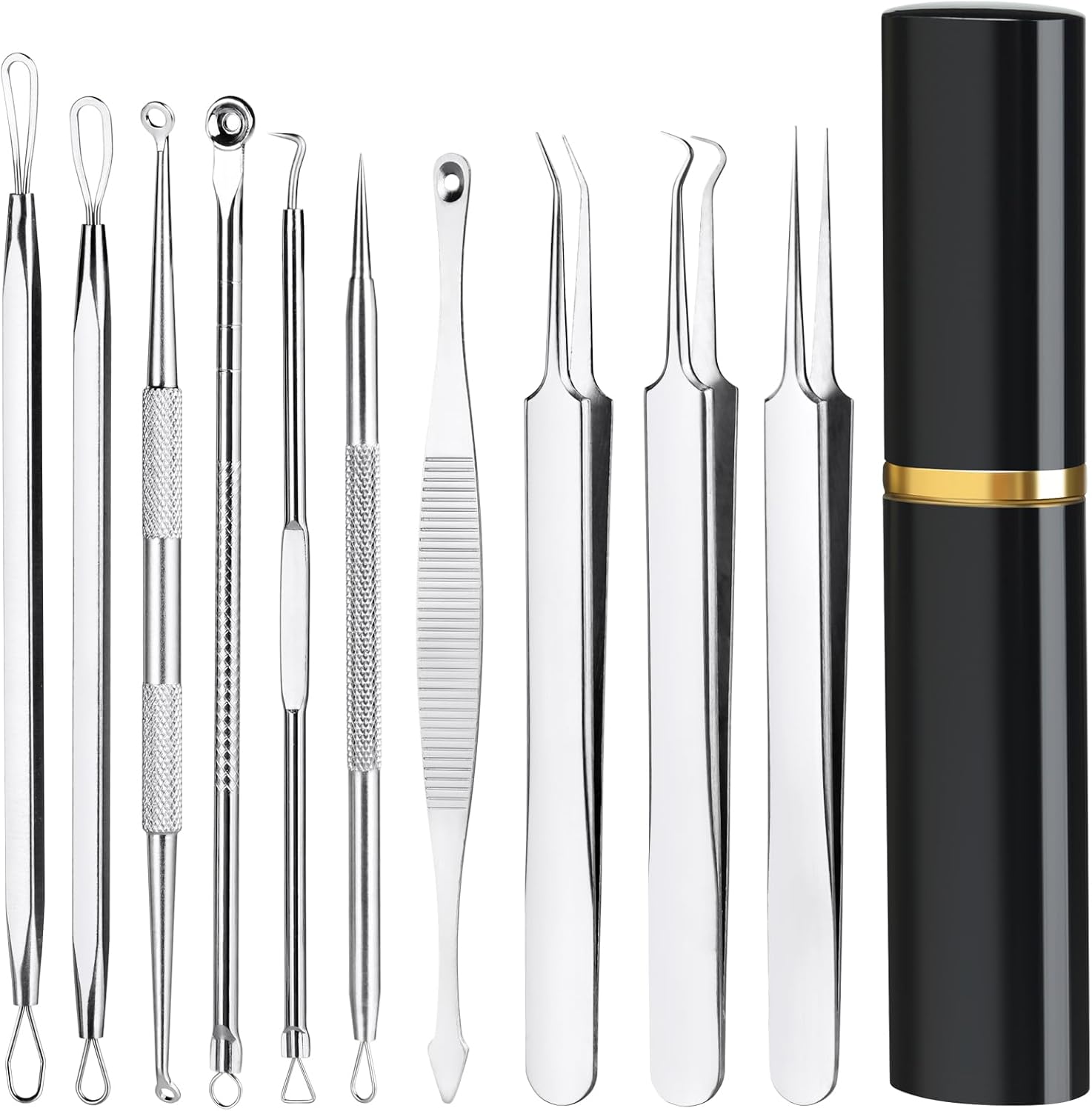 Luxury Skincare Acne - Kit professionnel de 10 outils pour