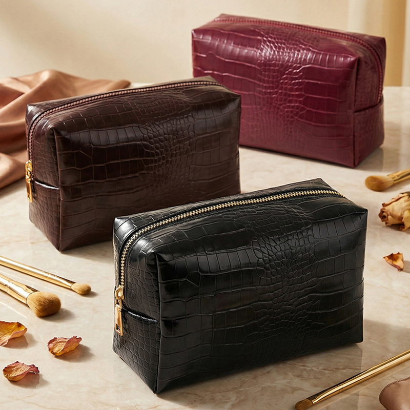 Luxury Skincare Design - Nouvelle Trousse de Maquillage à Motif