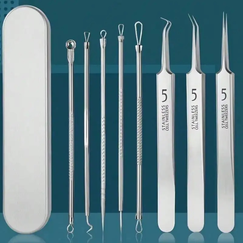 Luxury Skincare Acne - Kit d'outils pour éliminer les points