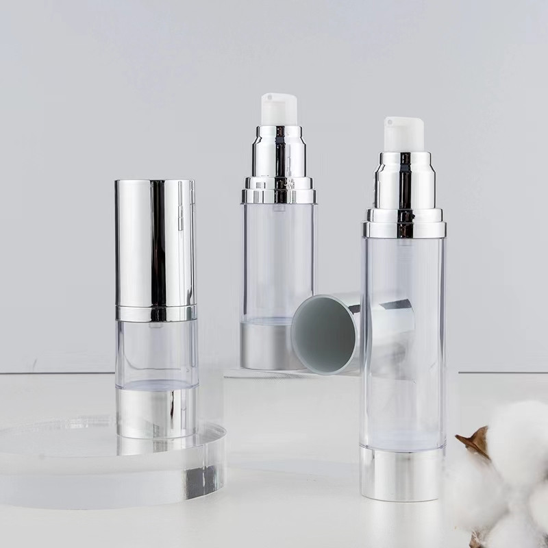 Bouteille à vide en argent bri - Luxury Skincare Samples avis et prix
