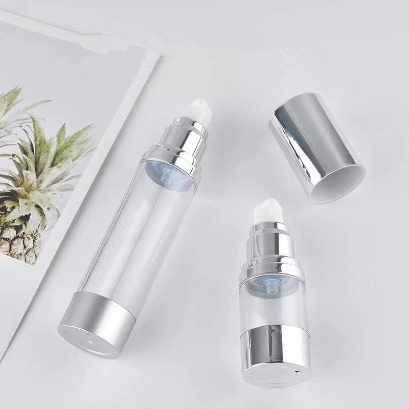 Bouteille à vide en argent bri - Luxury Skincare Samples avis et prix