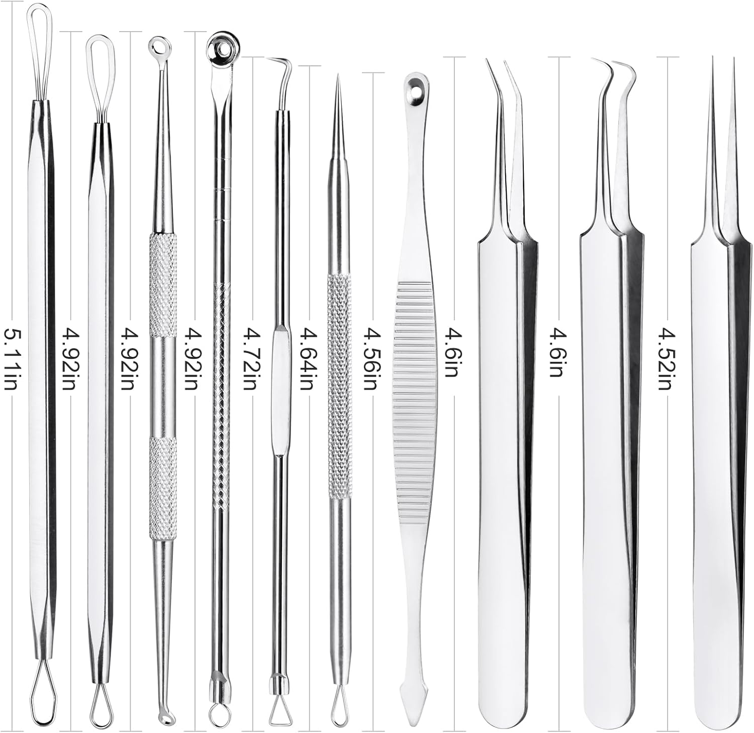Kit professionnel de 10 outils - Luxury Skincare Acne avis et prix