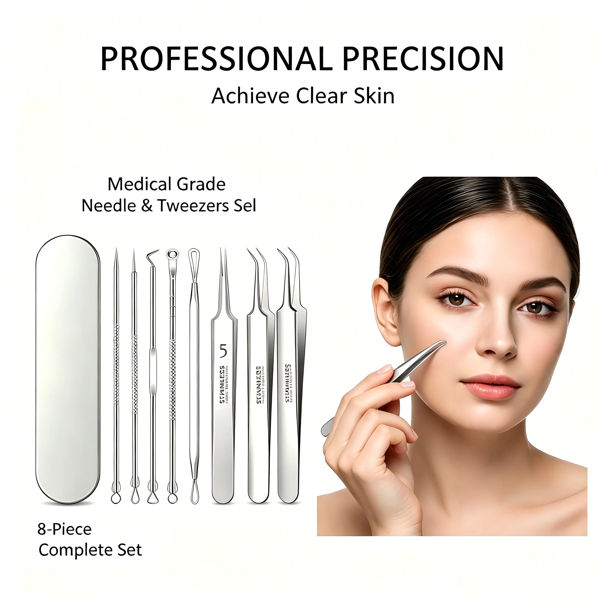 Kit professionnel de 8 pièces  - Luxury Skincare Acne avis et prix